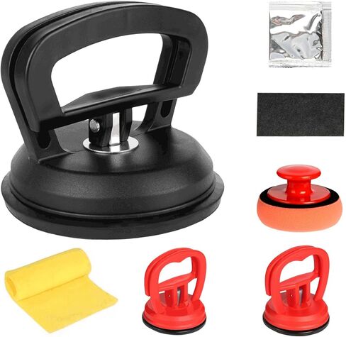 Dent Puller, 3 Pack Car Dent Puller, Dent Repair Suction Cups, Auto Body Dent Remover Tool for Car, Objects Moving in Kuwait