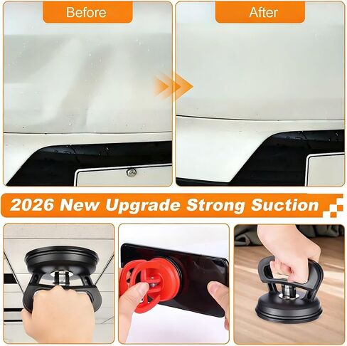 Dent Puller, 3 Pack Car Dent Puller, Dent Repair Suction Cups, Auto Body Dent Remover Tool for Car, Objects Moving in Kuwait