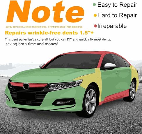 Dent Puller, 3 Pack Car Dent Puller, Dent Repair Suction Cups, Auto Body Dent Remover Tool for Car, Objects Moving in Kuwait