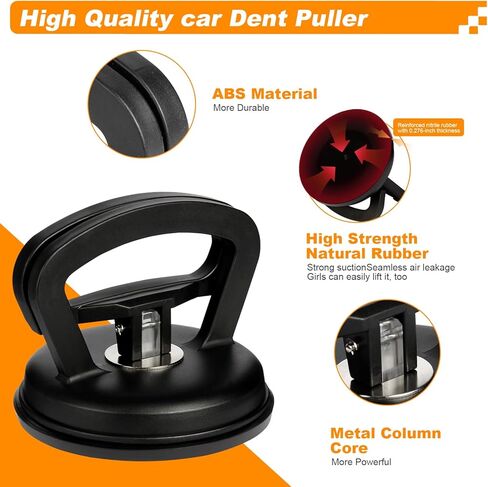 Dent Puller, 3 Pack Car Dent Puller, Dent Repair Suction Cups, Auto Body Dent Remover Tool for Car, Objects Moving in Kuwait