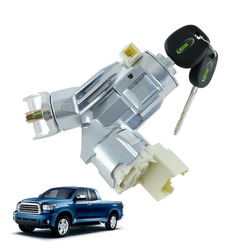 مجموعة مفاتيح أسطوانة قفل الإشعال 2 مفاتيح رقاقة لـ 2007-2011 Toyota Camry، Tundra 2007-2010، Tacoma 2005-2010، Sequoia 2008-2010، Highlander 2008-2010 W/Bolts PN:69057-04030، 45020-22-16 in Kuwait