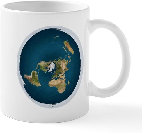 CafePress Flat Earth Society Mugs 11 oz (325 ml) Ceramic Coffee Mug in Saudi Arabia