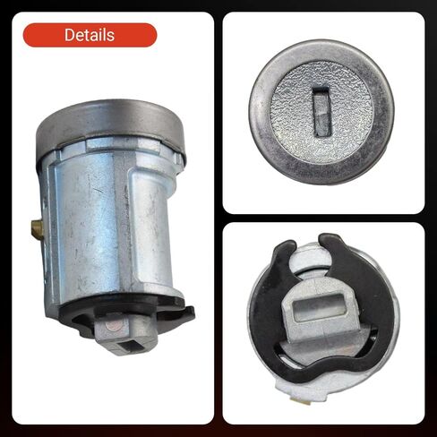 أسطوانة قفل مفتاح الإشعال 924-717 متوافقة مع Ford F150 F250 Focus Escape Mustang Lincoln Mercury يستبدل 4L3Z11582BB C-42-197 in Kuwait