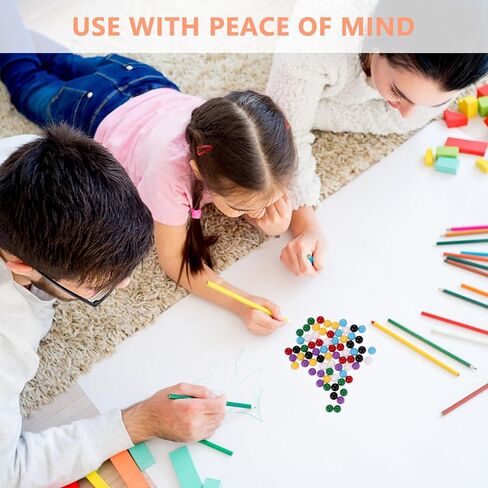 Mobestech 70Pcs Colorful Plastic Marble Balls 0.39In Educational Math Game Replacement Marbles for Counting Chinese Checkers and Learning Activities in Kuwait