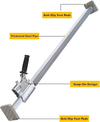 Heavy-Duty Ratchet Cargo Bar for Vehicle Bed Stabilization - Ideal for Pickup Trucks, Trailers, SUVs & Vans - Secure Your Load with Ease in Kuwait