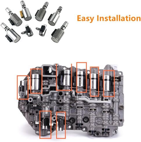 09G321370 09G325429A 09G 8 قطع مجموعة حشية فلتر صمام الملف اللولبي لناقل الحركة المتوافقة مع 2005-2010 جيتا 2.5 لتر، 2006-2017 بيتل 2.5 لتر in Kuwait