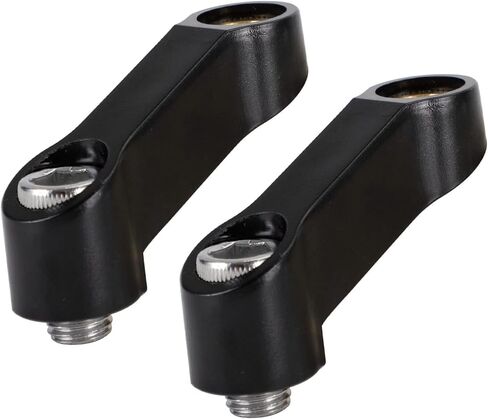 ABS Plastic M10 x 1.25mm Motorcycle Mirror Riser Extender Extension Adapter fit for Yamaha MT-10 / FZ-10 2016-2021 in Kuwait