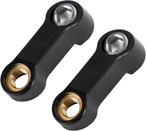 ABS Plastic M10 x 1.25mm Motorcycle Mirror Riser Extender Extension Adapter fit for Yamaha MT-10 / FZ-10 2016-2021 in Kuwait