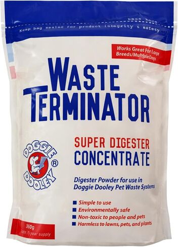 Doggie Dooley 3116 Waste Terminator, 1-Year Supply , 12.69 Ounce (Pack of 1) in Saudi Arabia