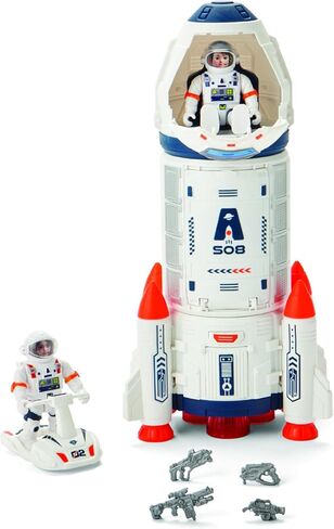 Kidoozie Interstellar Rocket Adventure – 3-Section Rocket with Astronauts, Space Sled & Accessories – Ages 3 Years+ in Kuwait