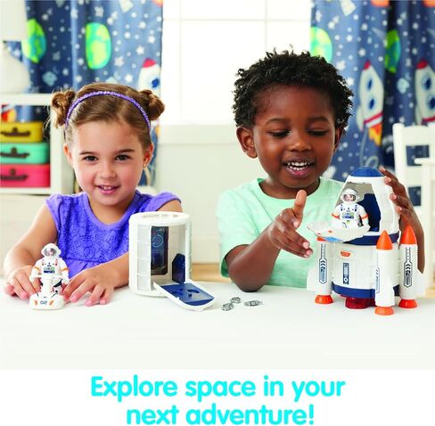 Kidoozie Interstellar Rocket Adventure – 3-Section Rocket with Astronauts, Space Sled & Accessories – Ages 3 Years+ in Kuwait