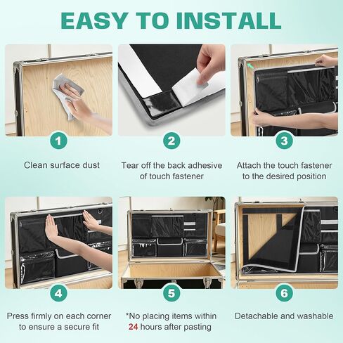 PGmoon 30" L X 17.5" W Camp Trunk Lid Organizer for Summer Camp, College, Travel, Storage with Multiple Pockets (Patent Design) in Kuwait