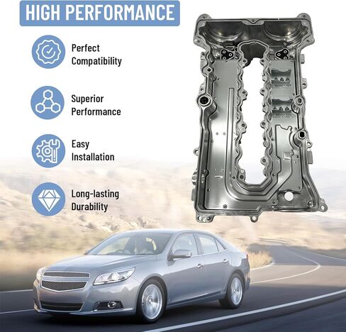 25204723 Engine Valve Cover with Gasket Kit Compatible with 2016-2022 Chevy Malibu Cruze Trax & Buick Encore 1.4L 1.5L Cylinder Head Camshaft Cover Assembly Replaces 12636177 74314ZFMP 98MC22G in Kuwait