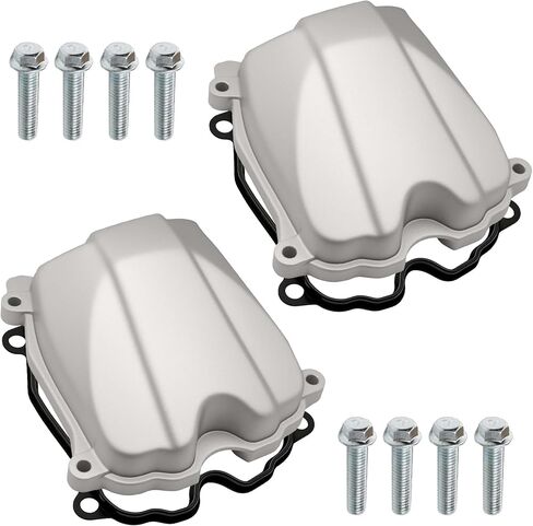 2 Set Valve Cover with Gasket and Bolts Replacement Part Number 420610393 420630260 Compatible With Can-am for Commander for Maverick for Outlander 330/400 650 800 1000 in Kuwait