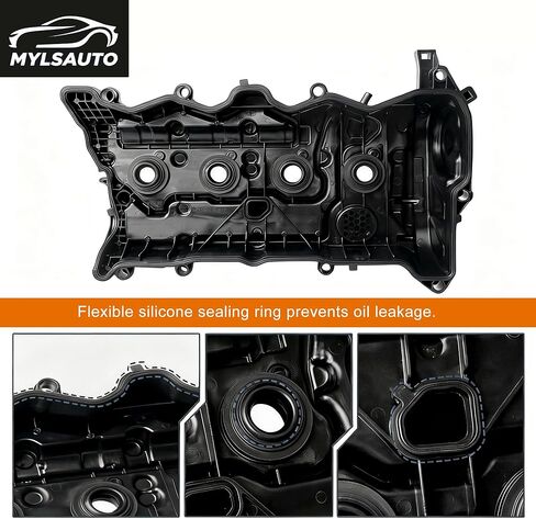 12310RDFA01 غطاء صمام المحرك مع حشية صمام PCV متوافق مع Honda Accord 2013-2017، CR-V CRV 2015-2019، L4 2.4L Gas (K24W1)، استبدل 12310-RDF-A01، 12310RDFA01 in Kuwait