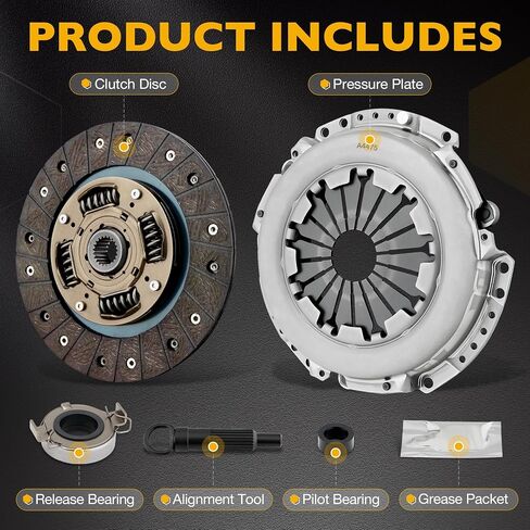 مجموعة أدوات القابض Gledewen متوافقة مع Toyota Corolla 1993-2008/ Matrix 03-08/ Yaris 07-14/ Echo 00-05/ MR2 Spyder/Celica/for Scion xA xB xD/Chevrolet Prizm/Geo Prizm يستبدل 16-079، 16-080 in Kuwait