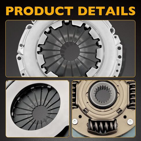 مجموعة أدوات القابض Gledewen متوافقة مع Toyota Corolla 1993-2008/ Matrix 03-08/ Yaris 07-14/ Echo 00-05/ MR2 Spyder/Celica/for Scion xA xB xD/Chevrolet Prizm/Geo Prizm يستبدل 16-079، 16-080 in Kuwait