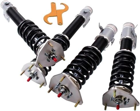 Coilovers 24 Way Damper Struts Springs Kit Compatible For Subaru Impreza WRX GDB GDA 02-07 in Kuwait