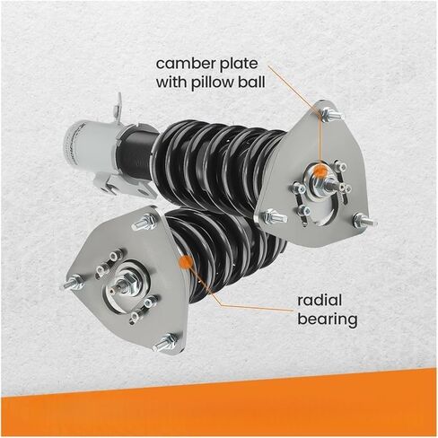 Coilovers 24 Way Damper Struts Springs Kit Compatible For Subaru Impreza WRX GDB GDA 02-07 in Kuwait