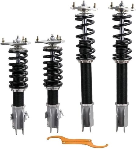 Coilovers 24 Way Damper Struts Springs Kit Compatible For Subaru Impreza WRX GDB GDA 02-07 in Kuwait