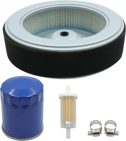 Priprilod Tune Up Kit with Air Filter & Oil Filter & Fuel Filter & Spark Plug Compatible with Honda GX630 GX660 GX690 GX700 GX800 Engine in Kuwait