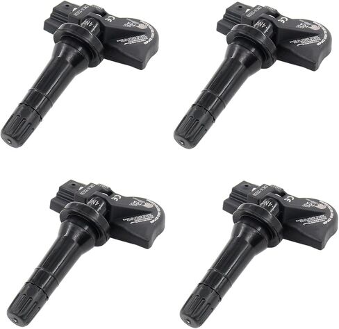 MOTOKU 4 قطعة نظام مراقبة ضغط الإطارات (TPMS) مستشعر لسيارات جيب رانجلر جلاديتور جراند واجونير جراند شيروكي L 2021-2026 in Kuwait