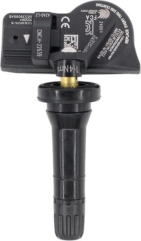 MOTOKU 4 قطعة نظام مراقبة ضغط الإطارات (TPMS) مستشعر لسيارات جيب رانجلر جلاديتور جراند واجونير جراند شيروكي L 2021-2026 in Kuwait