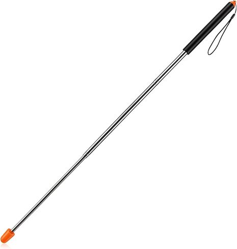 39" Retractable Teacher Pointer Stick for Classroom, Telescopic Teachers Pointer Stick, Extendable Whiteboard Pointers with Lanyard, Hand Pointers for School Office Presentation Teaching Whiteboard in Kuwait