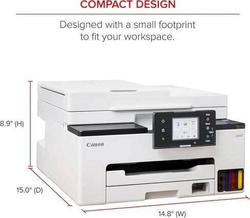 طابعة Canon MegaTank MAXIFY GX2020 الكل في واحد اللاسلكية الملونة in Kuwait