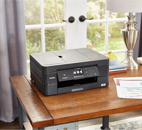 طابعة نفث الحبر اللاسلكية الكل في واحد من براذر، MFC-J895DW، ألوان متعددة الوظائف، طباعة مزدوجة، NFC بلمسة واحدة لتوصيل الطباعة المحمولة، تمكين تجديد Amazon Dash in Kuwait