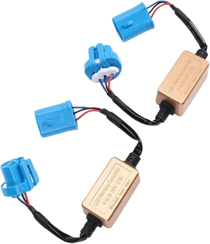 Generic LED المصباح فك مكافحة وميض مزيل للمركبات 2 قطعة 9007 9004 LED لمبة فك لعشاق السيارات in Kuwait