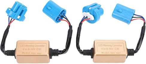 Generic LED المصباح فك مكافحة وميض مزيل للمركبات 2 قطعة 9007 9004 LED لمبة فك لعشاق السيارات in Kuwait