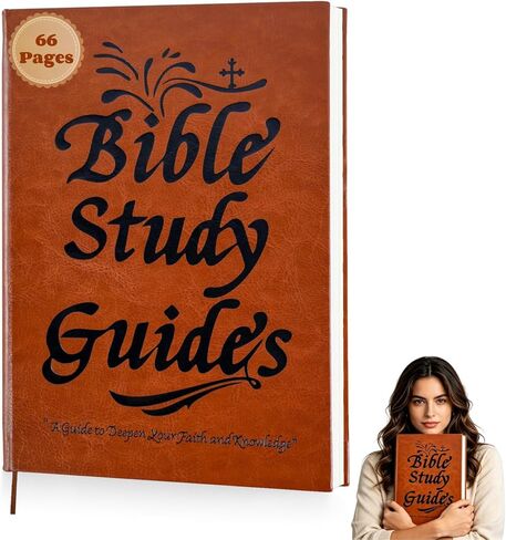 دليل دراسة الكتاب المقدس للنساء - كتاب مجلة تعبدية يومية مكون من 66 صفحة - 2026 مجلة دراسة الكتاب المقدس - ملخصات الكتاب المقدس وتأملات يومية - أفكار هدايا مسيحية للمبتدئين والرجال in Kuwait