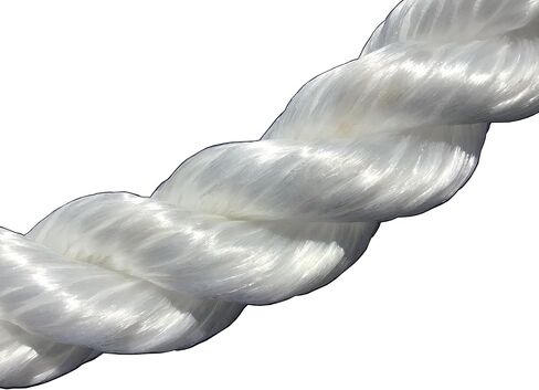 حبل السحب الغربي TR-30 مع خطاف واحد (من شركة Tow Rope) | سمك 1 1/4 بوصة | قوة الشد 25000 رطل | طول القطع 20 قدم | قسط الانتعاش الحركي البولي بروبلين in Kuwait
