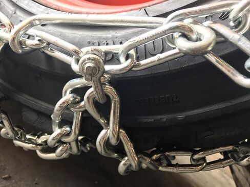TireChain.com 10-16.5, 10 16.5 Duo Grip Tractor Tire Chains Set of 2 in Kuwait