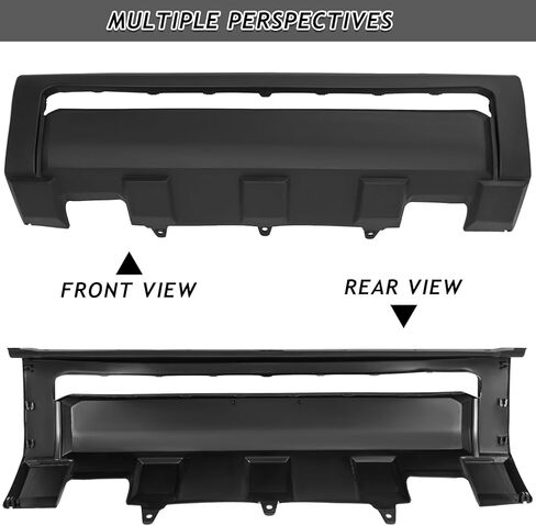Front Bumper Cover + Lower Grille + Bumper End Caps + Fog Lights With Border Fit For 2014-2021 Toyota Tundra 8pcs front bumoer lower body kit Replacement Accessories in Kuwait