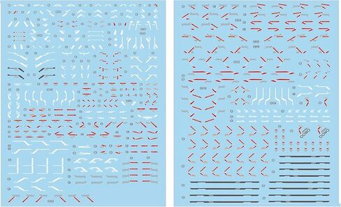 Water Slide Decals Model Stickers for Wing Zero (EW) Ver.K MG1/100 Decals Model kit in Kuwait