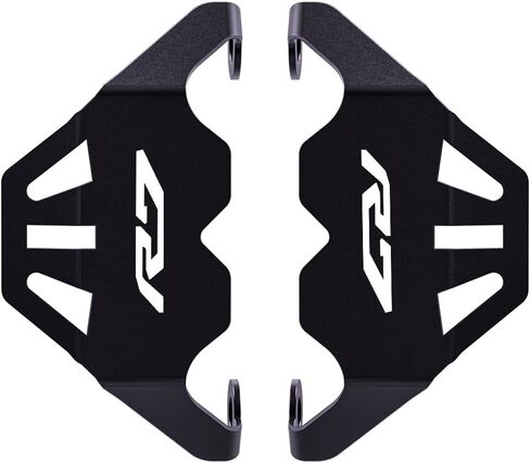 Fits for Yamaha R7 YZFR7 YZF-R7 YZF R7 2021 2022 2023 2024 2025 Motorcycle Accessories Aluminum Front Brake Caliper Guards Protection Covers Protectors (Black) in Kuwait