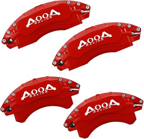 AOOA Caliper Covers Red Brake Caliper Covers Fit for Acura MDX 3.5L 2022-2026 (front and rear) in Kuwait