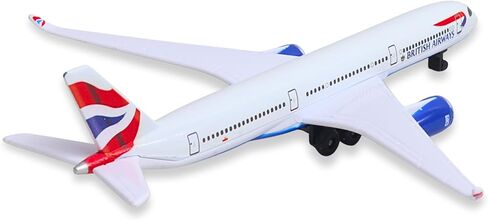 Daron British Airways A350 Single Plane Die-Cast Metal Collectible Airplane Toy with Plastic Parts, Authentic British Airways Livery, for Ages 3+ in Kuwait