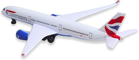 Daron British Airways A350 Single Plane Die-Cast Metal Collectible Airplane Toy with Plastic Parts, Authentic British Airways Livery, for Ages 3+ in Kuwait