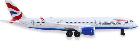Daron British Airways A350 Single Plane Die-Cast Metal Collectible Airplane Toy with Plastic Parts, Authentic British Airways Livery, for Ages 3+ in Kuwait