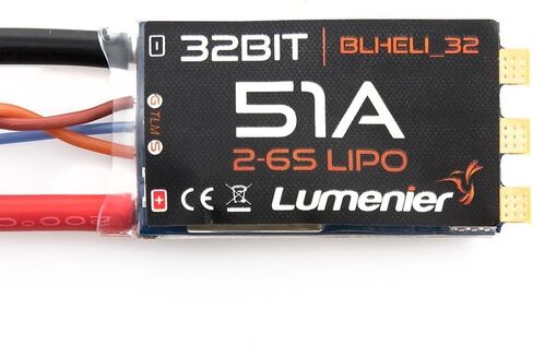 Lumenier 51A BLHeli_32 32bit 2-6S w/Telemetry - 0.5 in Kuwait