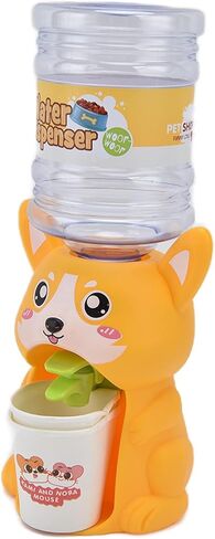 Animal Shape Mini Water Dispenser, Toy for Kids Self Care Power Water Pump Dispenser for Kitchens and Restaurants Plastic (Large Cute Cat) in Kuwait