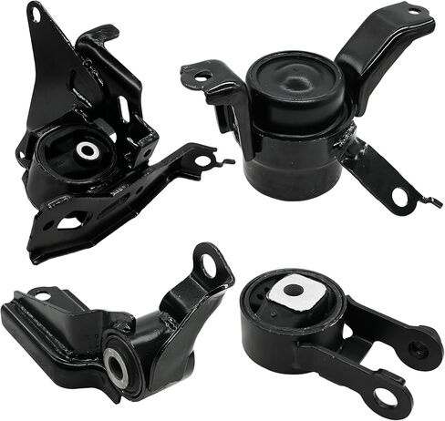 محرك المحرك وناقل الحركة مجموعة تثبيت لقاعدة Scion xD 2008-2014 L4 1.8L ناقل حركة أوتوماتيكي استبدال 12305-37090 12363-21060 12364-37010 12372-21150 in Kuwait