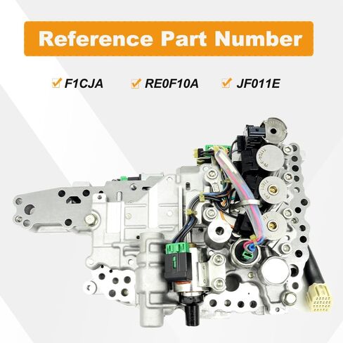 JF011E RE0F10A Transmissions Valve Body with One Oil Pressure Switch-Compatible with Nissan Altima 2007-2013/Rogue 2008-2015/Versa 2011,Dodge 2007 2012,Jeep 2007-2010,Mistubishi 2007-2016 in Kuwait