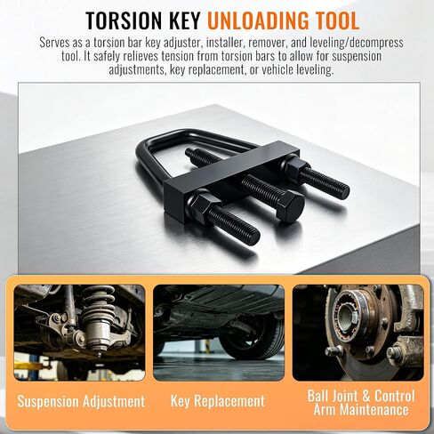 Torsion Key Unloading Tool Compatible with Dodge Ford Chevrolet GM HD SUVs Trucks,Torsion Bar Tool Remover 1PCS in Kuwait