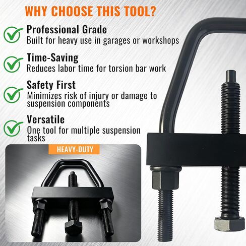 Torsion Key Unloading Tool Compatible with Dodge Ford Chevrolet GM HD SUVs Trucks,Torsion Bar Tool Remover 1PCS in Kuwait