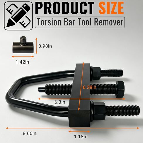 Torsion Key Unloading Tool Compatible with Dodge Ford Chevrolet GM HD SUVs Trucks,Torsion Bar Tool Remover 1PCS in Kuwait