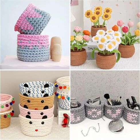 8 Pcs Crochet Basket Base Round Unfinished Wooden Bases for Crochet Baskets Bottom Moses Basket Base for DIY Craft Weaving Baskets Making Supplies Home Decoration 6 Inches in Kuwait
